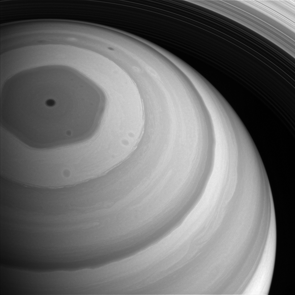 NASA’s Cassini Spacecraft Beam Back Spectacular Picture of Saturn’s Northern Region Showering in Sunlight