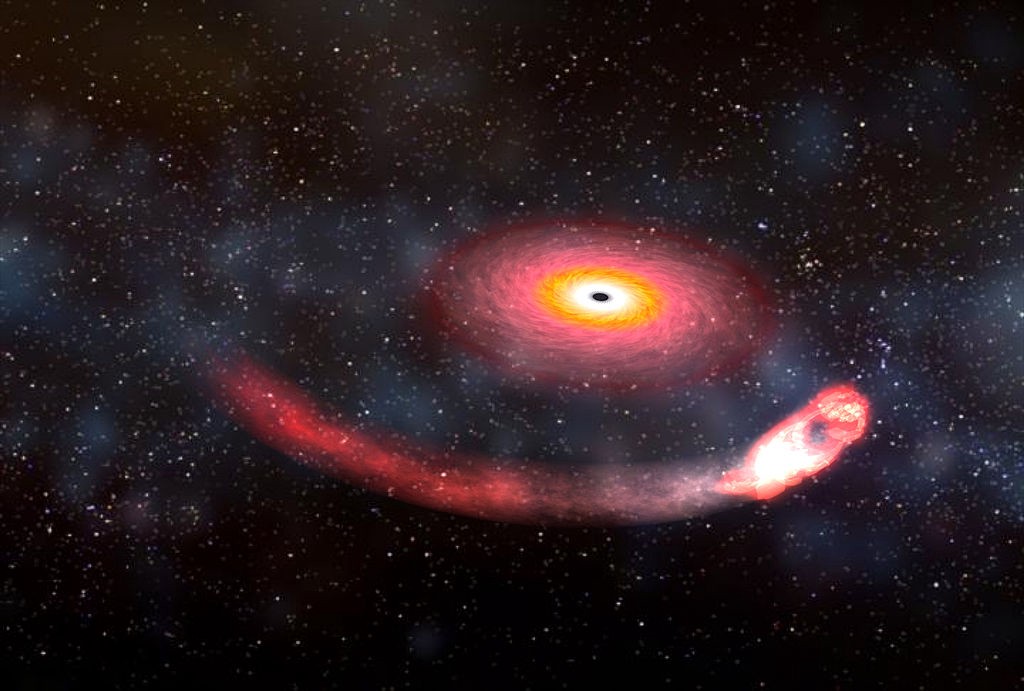 Astronomers spot this monstrous black hole 690 million years after the Big Bang