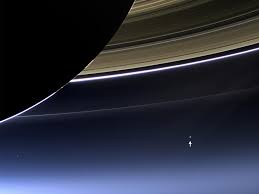 Cassini detected Earth’s presence from Saturn’s ring