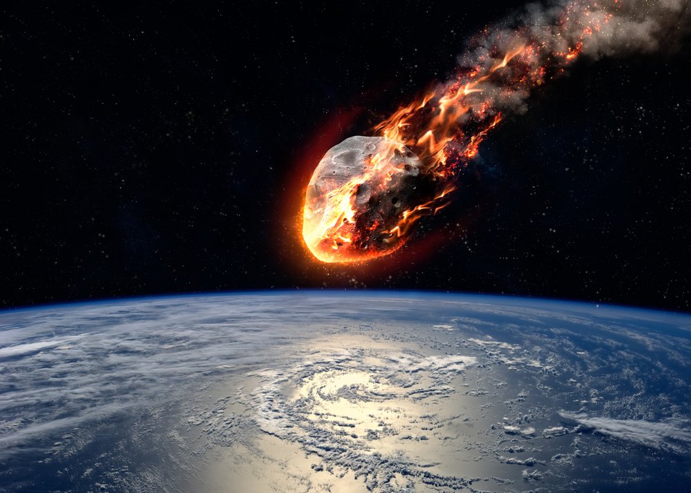 Are asteroids the greatest  challenge of humanity?