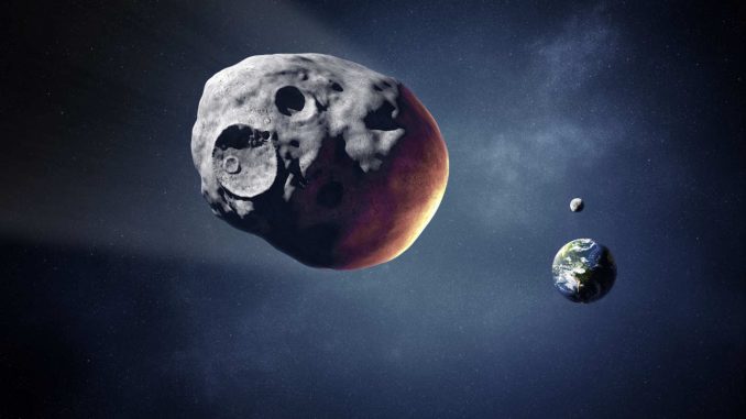 Giant Asteroid Florence Cruised Past Earth in a Near Miss Encounter