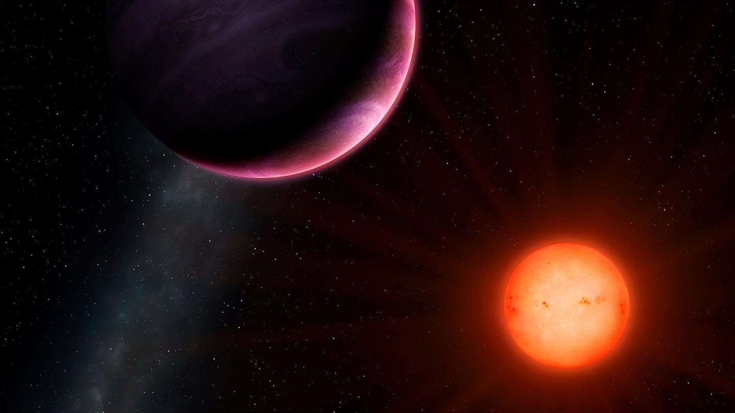 Challenging the theory of formation of worlds, a monster planet found orbiting a dwarf star