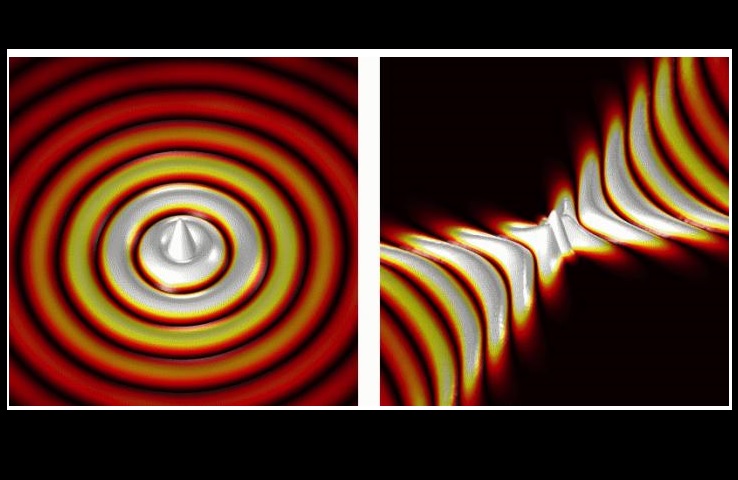 Scientists successfully inverted the circularly propagating optical waves