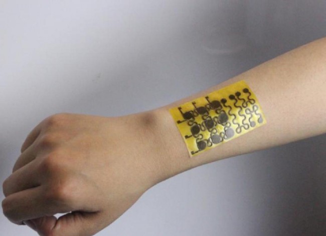 This recyclable e-skin heal itself and has human skin like properties