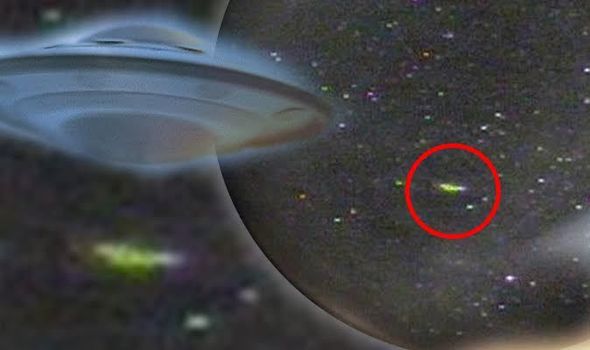 Proof of aliens? Two different alien hunters spot bright UFO in the night sky of Atlantic