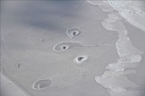 NASA makes an intriguing discovery: Three mysterious icy holes in Arctic Sea