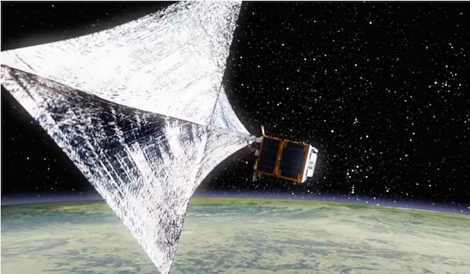 European engineers have launched a satellite to clean space debris