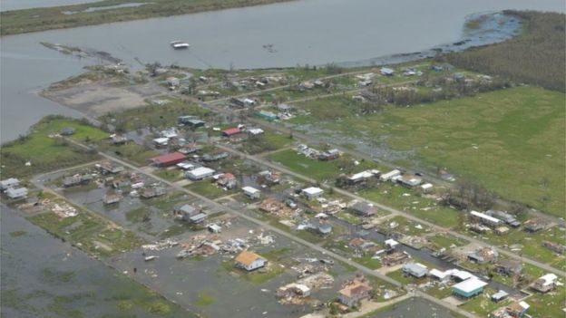 Hurricane Laura Leaves 400,000 People Without Power in Louisiana