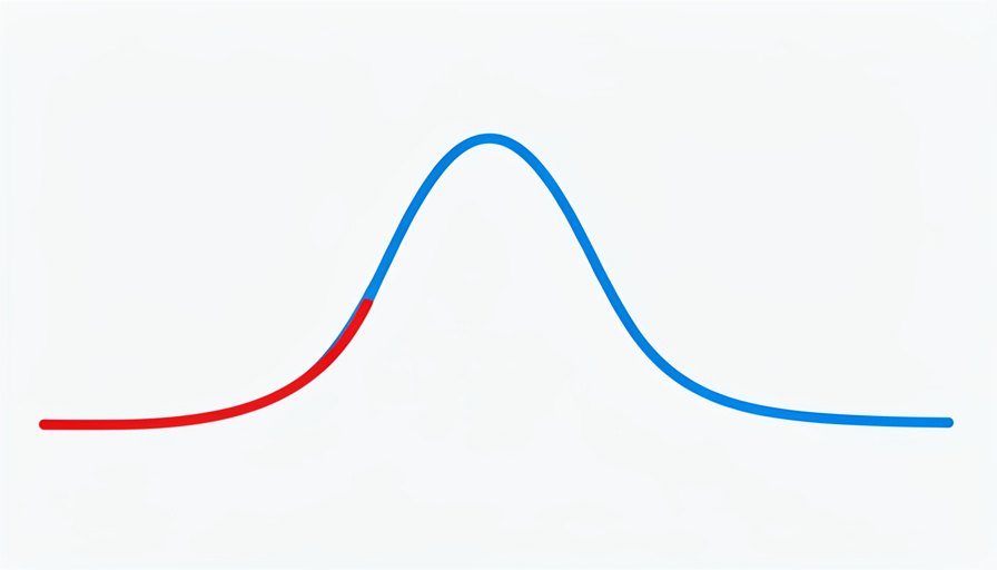 A stylized economic-cycle curve rising to a peak and then falling into a downturn, representing the expansion and contraction phases of the business cycle